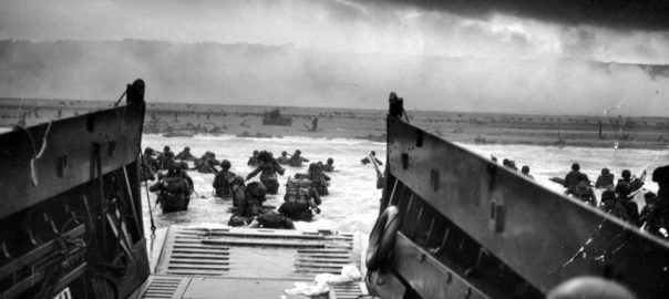 Higgins boat Omaha beach