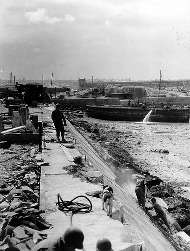 Cherbourg destructions